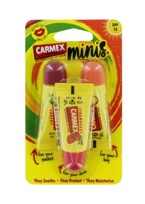 Mini Lip Balm With SPF15 3 Pack