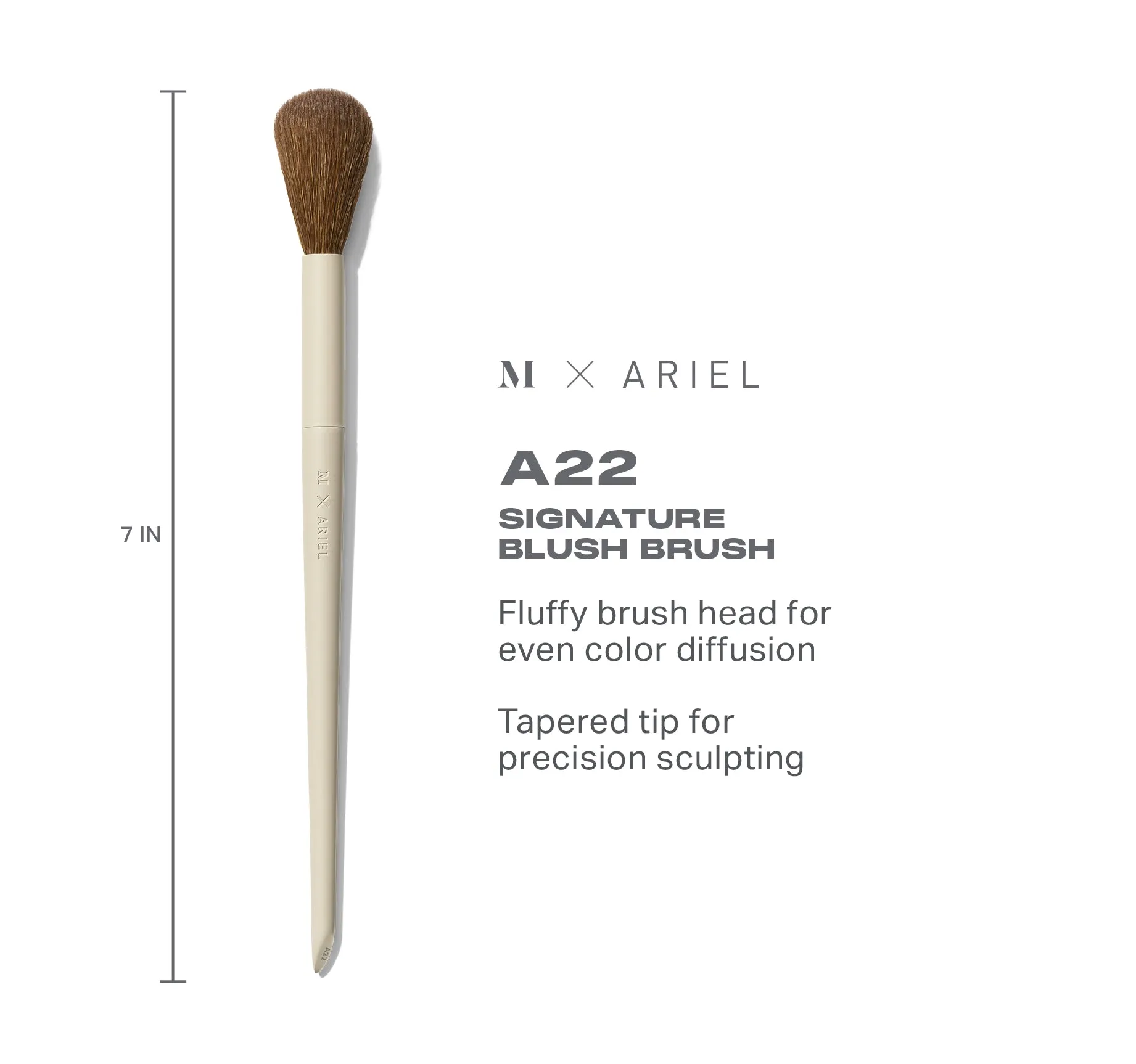 Morphe X Ariel A22 Blush Brush