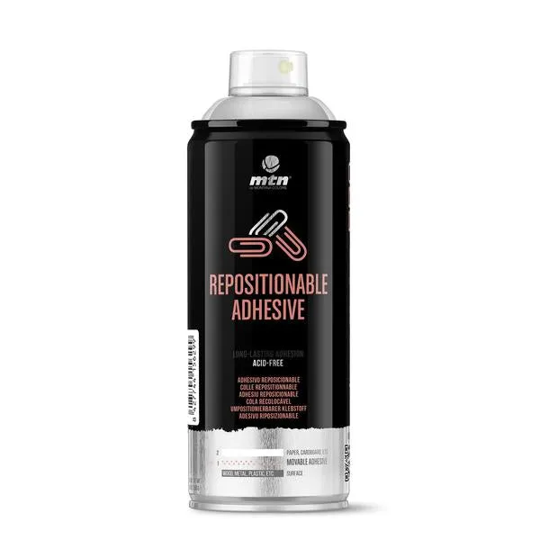 MTN PRO Spray Paint - Re-positionable Adhesive 400ml