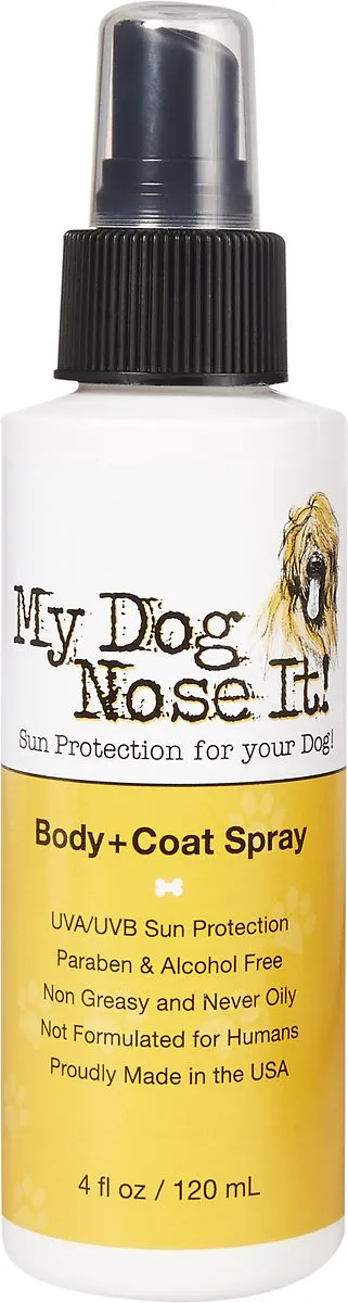 My Dog Nose It Body & Coat Spray Sunscreen 4oz