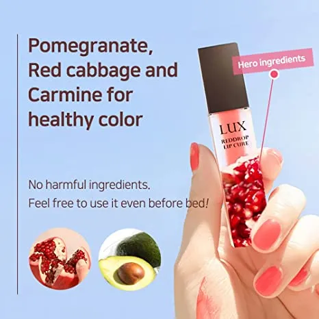 Natural Shine New LUX REDDROP LIP CURE Long Lasting Gel