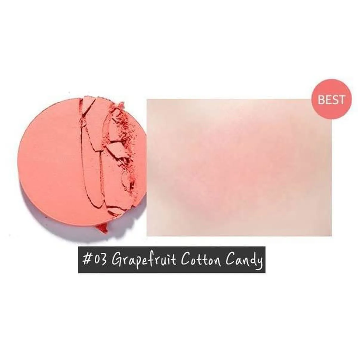 Nature Republic By Flower Blusher 5g No.3 Grapefruit Cotton Candy 1EA