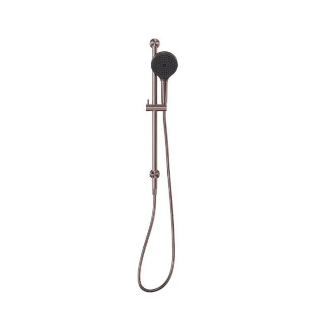 Nero Mecca Shower Rail With Air Shower II Brushed Bronze