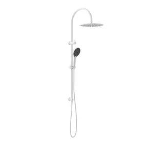 Nero Mecca Twin Shower With Air Shower II Matte White