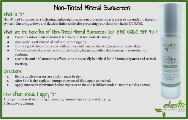 Non-Tinted Mineral Sunscreen