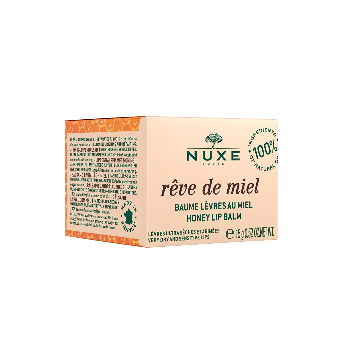 NUXE Rêve de Miel Nourishing Honey Lip Balm 15ml