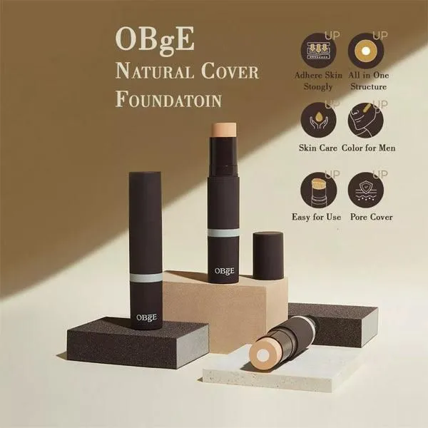 OBgE Natural Cover Foundation SPF 50  PA     13g