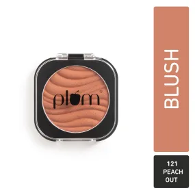 Plum Cheek-A-Boo Matte Blush | peach out