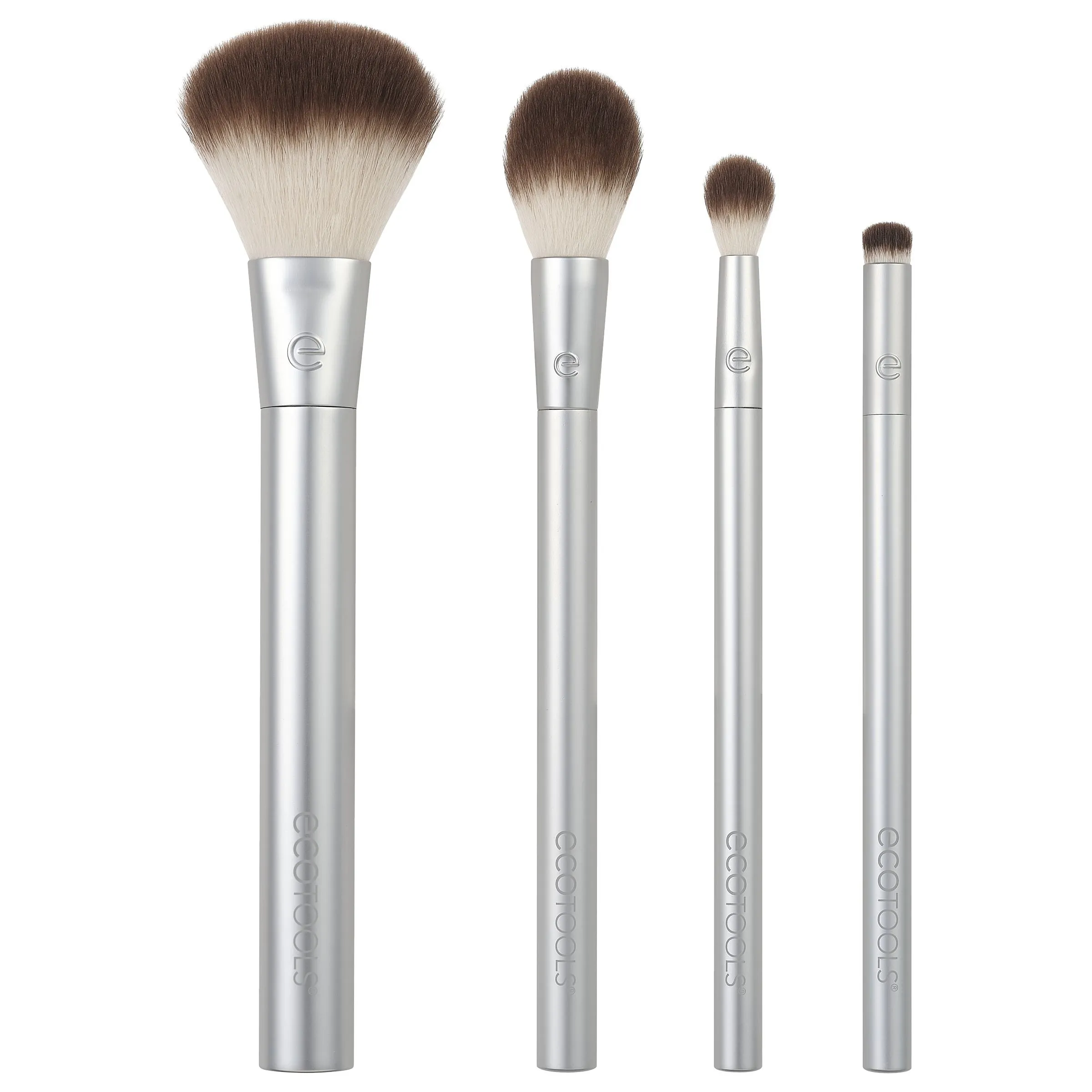 Precious Metals Cheek   Eye Highlight Makeup Brush Set