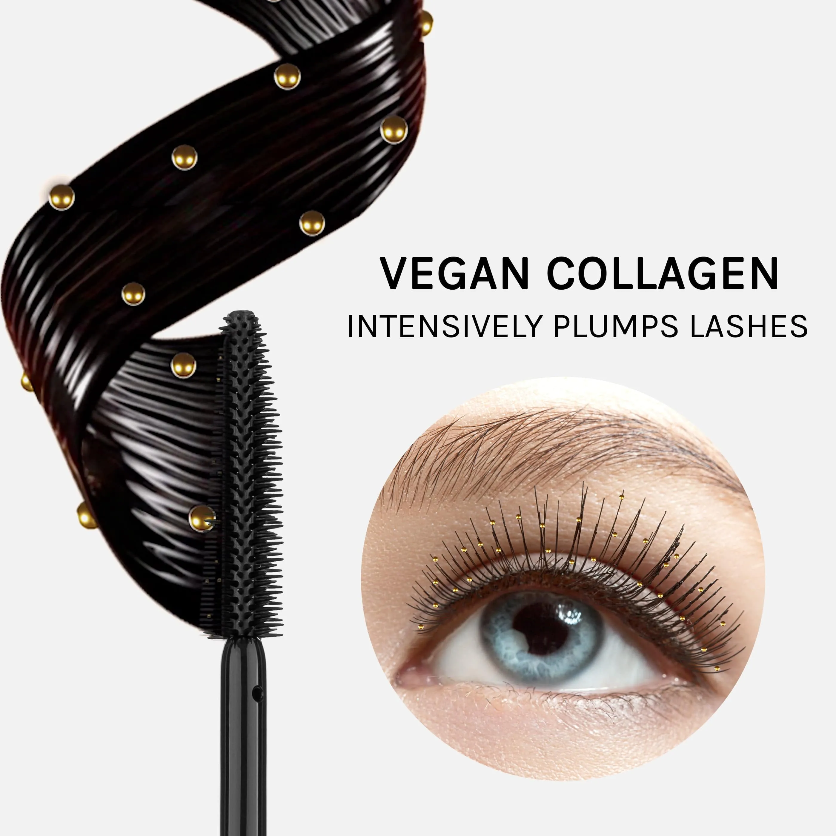 Secret Weapon Vibralash Automatic Tubing Mascara Mega Volume 3 PCE Kit