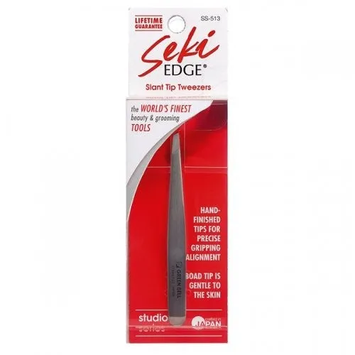 Seki Edge Stainless Steel Slant Tweezer