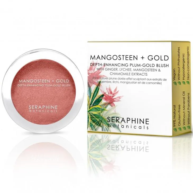 Seraphine Botanicals Mangosteen   Gold - Depth-Enhancing Plum-Gold Blush