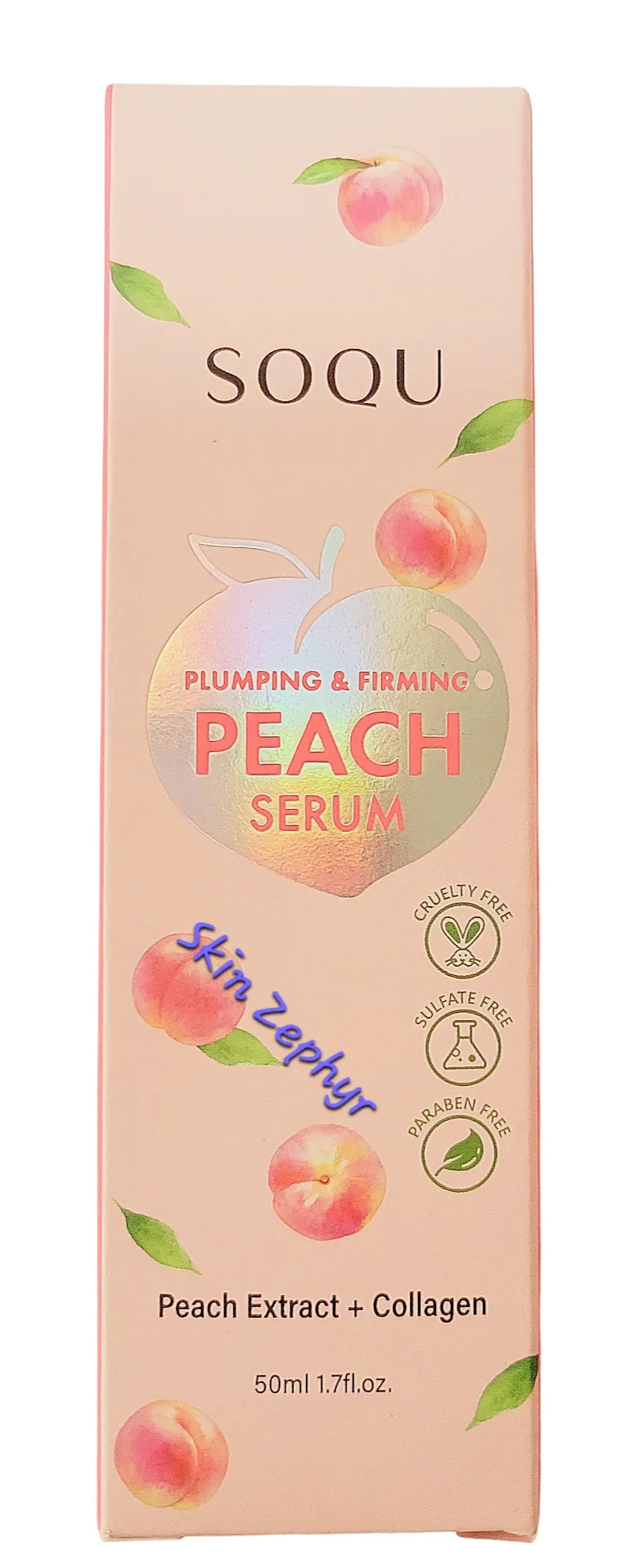 Soqu Plumping and Firming Peach Serum