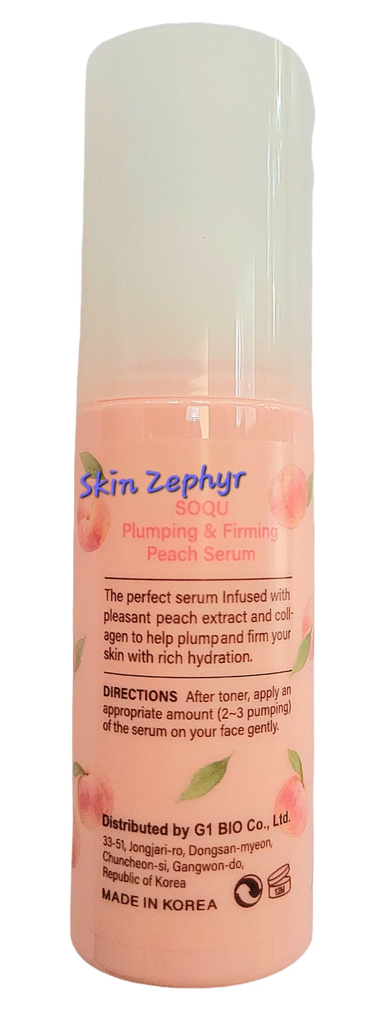 Soqu Plumping and Firming Peach Serum