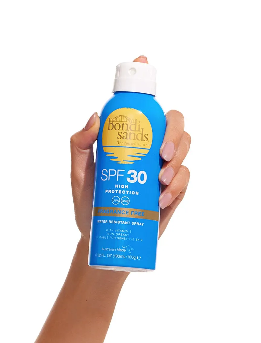 SPF 30 Fragrance Free Sunscreen Aerosol Mist