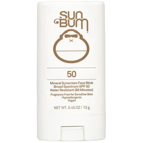 Sun Bum Mineral Sunscreen Face Stick - SPF 50