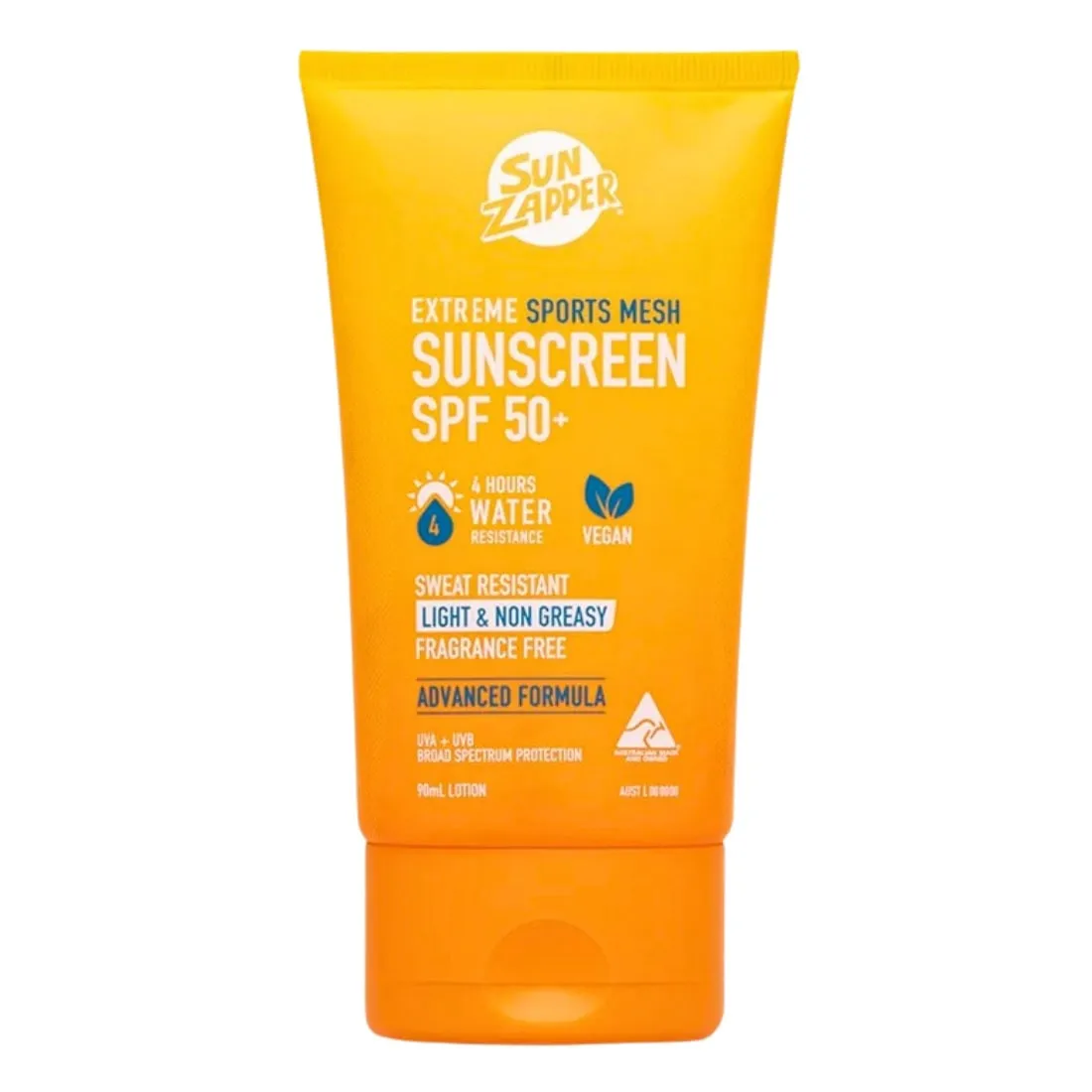 Sun Zapper Sports Mesh Extreme 4Hrs Waterproof Sunscreen - Clear