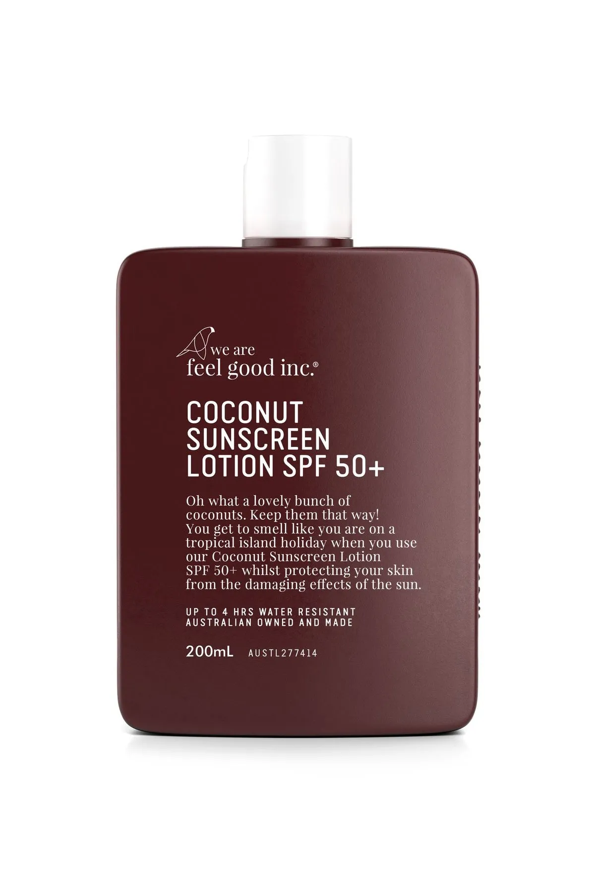 Sunscreen SPF 50  200ml - Coconut