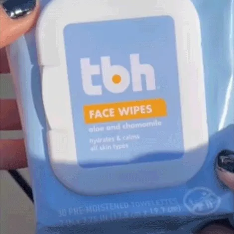 tbh® kids gentle face wipes