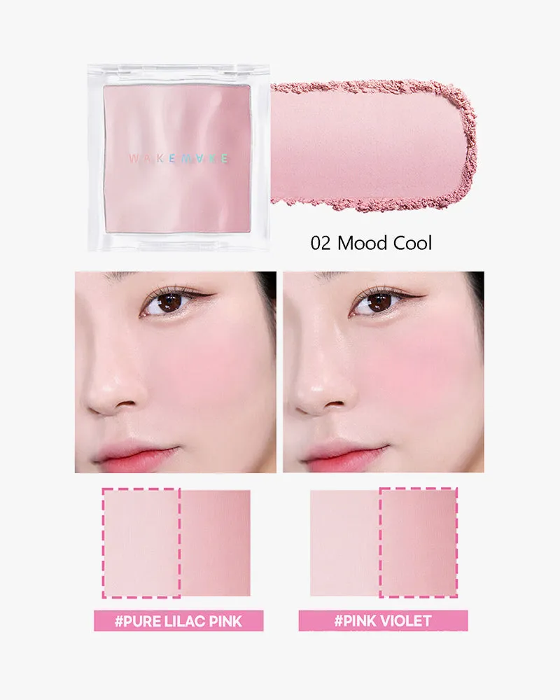 WAKEMAKE Mix Blurring Volume Blusher