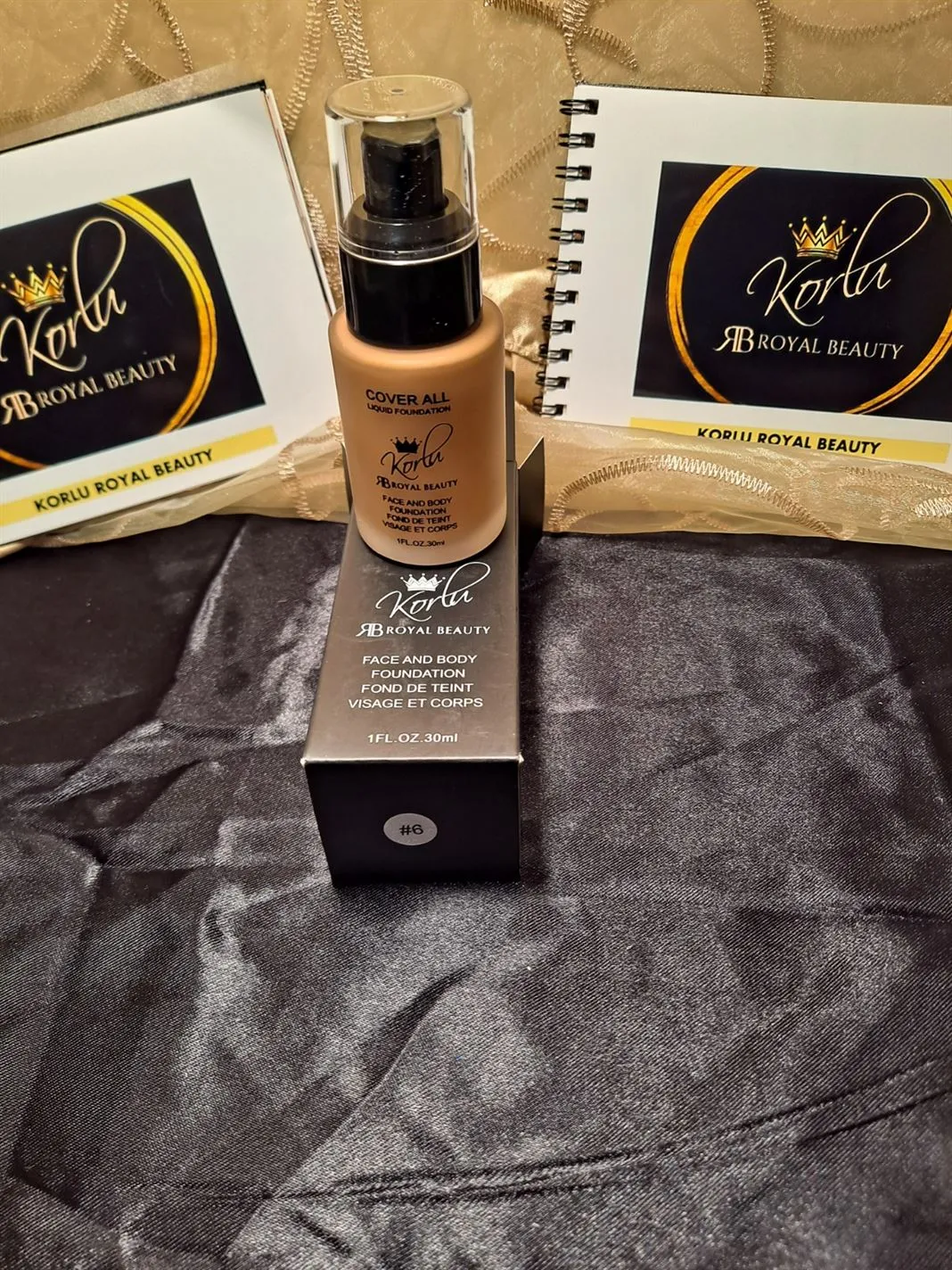 Women KRB's liquid matte foundation