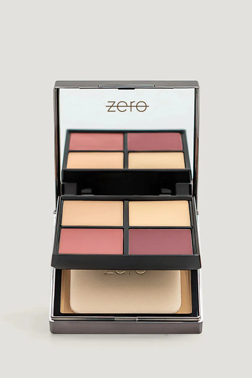 Zero Makeup - Face Perfecting Palette PORCELIAN 1